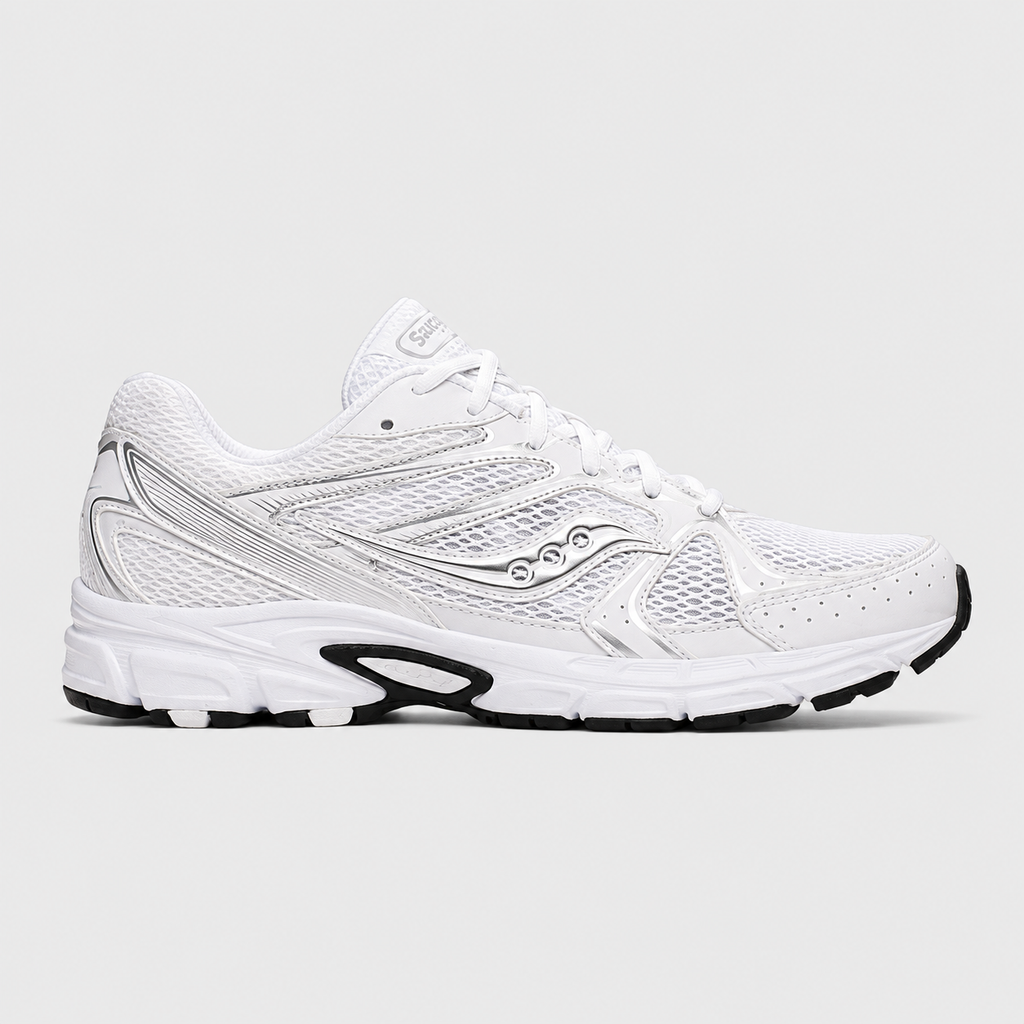 Saucony Ride Millennium Trainers - White/Silver