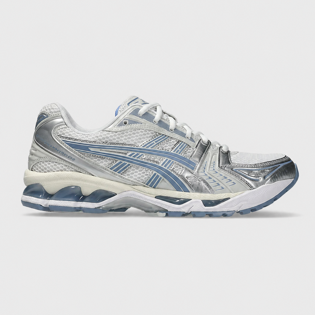 Asics Gel Kayano 14 Trainers - White/Navy