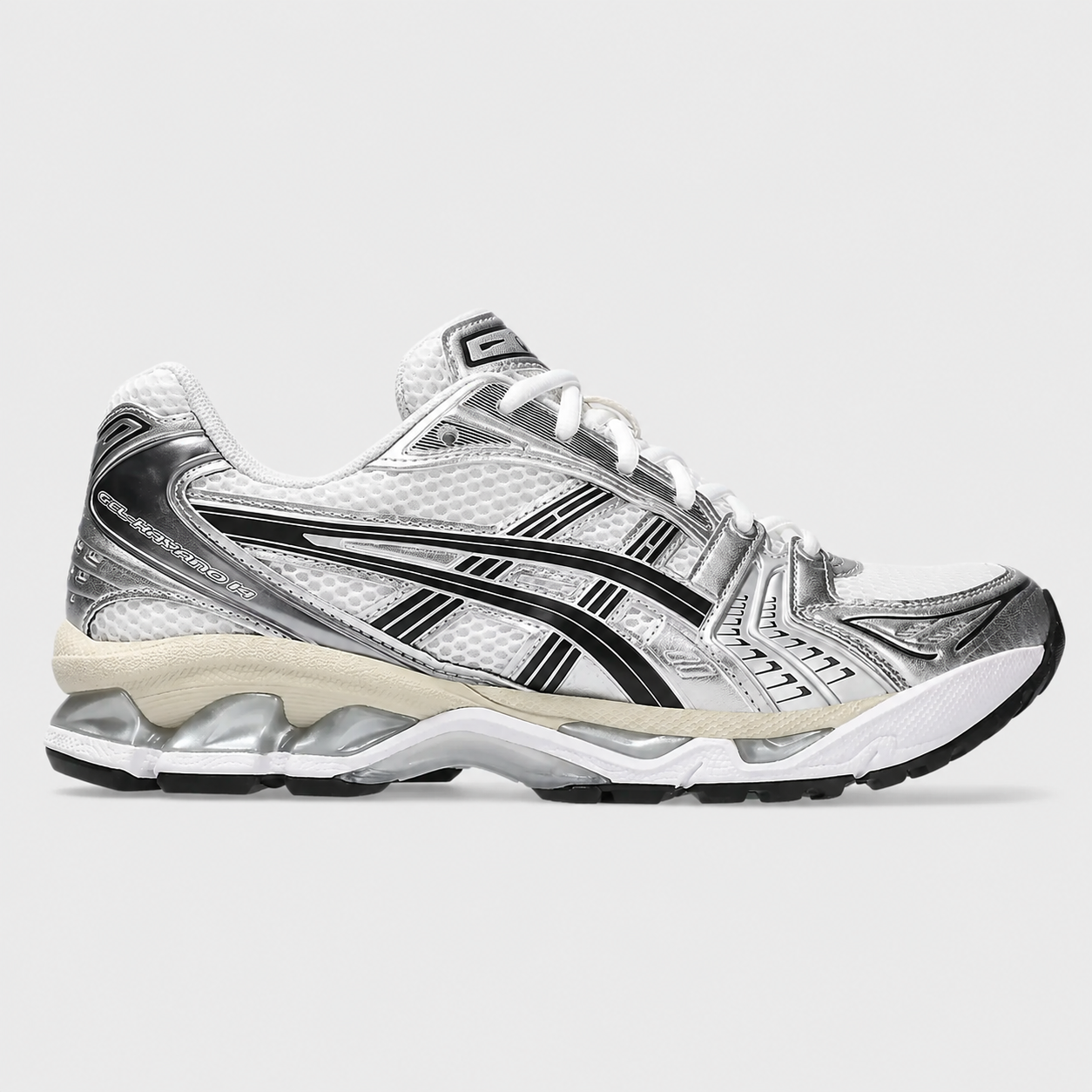 Asics Gel Kayano 14 Trainers - White/Graphite Grey
