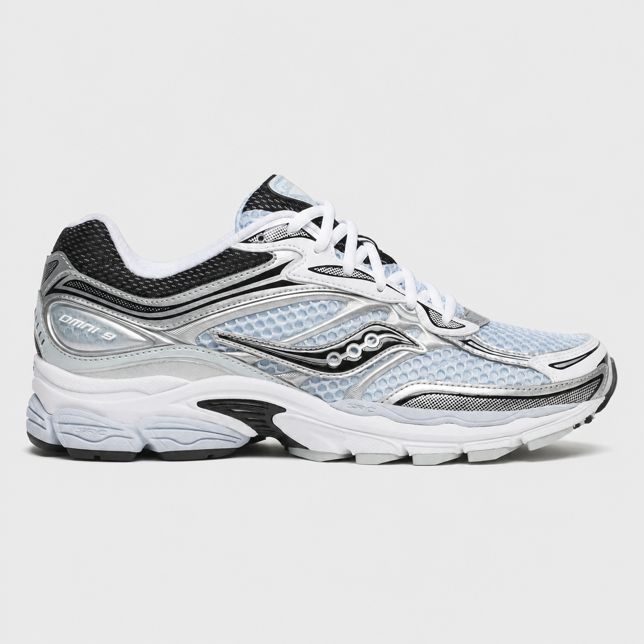 Saucony Pro Grid 90 Trainers - Baby Blue/Grey