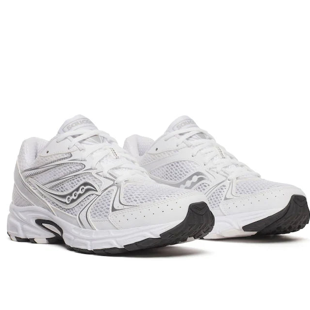 Saucony Ride Millennium Trainers - White/Silver